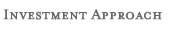 Investment Approach